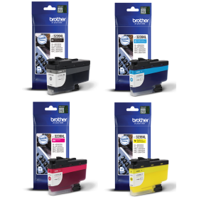 Brother LC3239XL Noir couleur Pack de 4 Cartouches d'encre d'origine