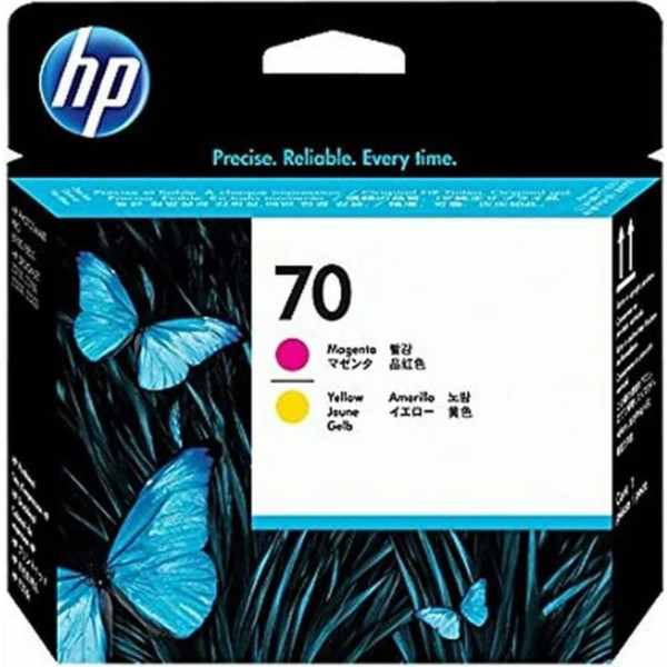 HP 70 Jaune magenta Tête d'impression d'origine - C9406A